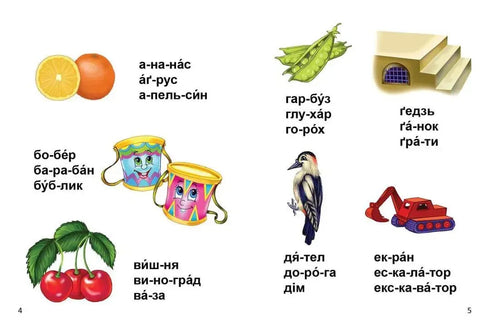 Reading by syllables