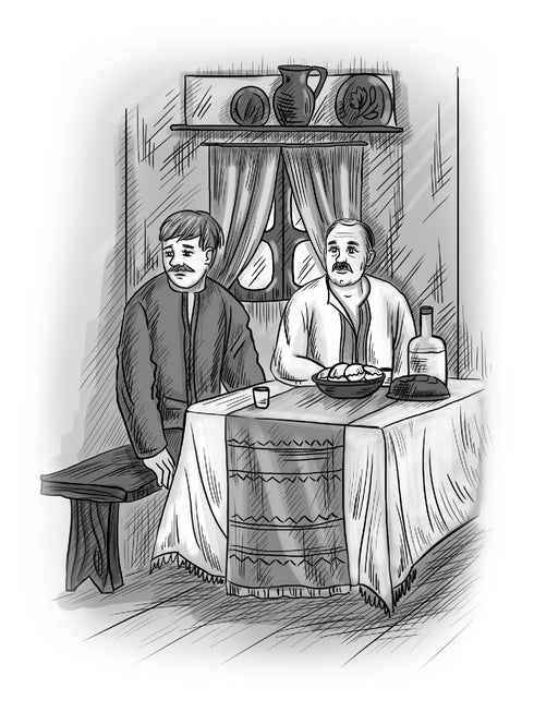 Konotop Witch. Soldier portrait