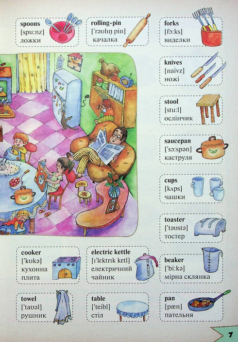 My first 1000 English words