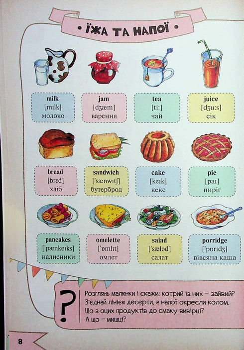 My first 1000 English words