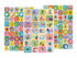 Grade Stickers (Turquoise)