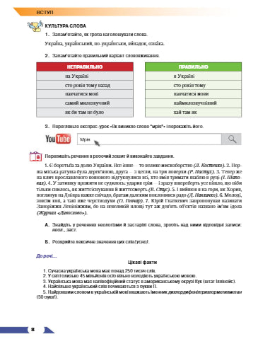 Українська мова. Підручник. 9 клас (закінчився тираж)