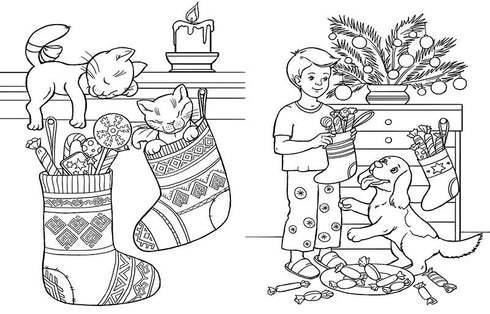 Big Coloring Book. Winter Holidays