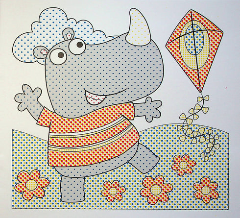 Водяні розмальовки. Тварини