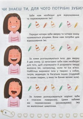 Зубки малюка. Все про догляд за твоїми зубами